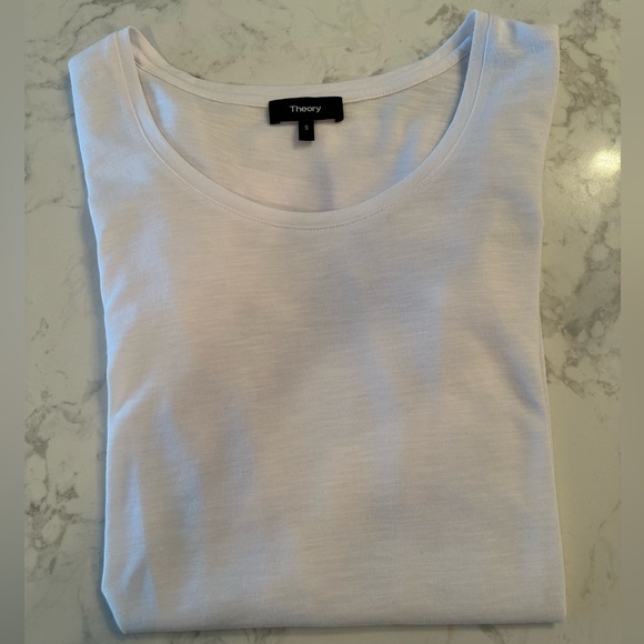Theory - White T-shirt - Picture 3 of 5